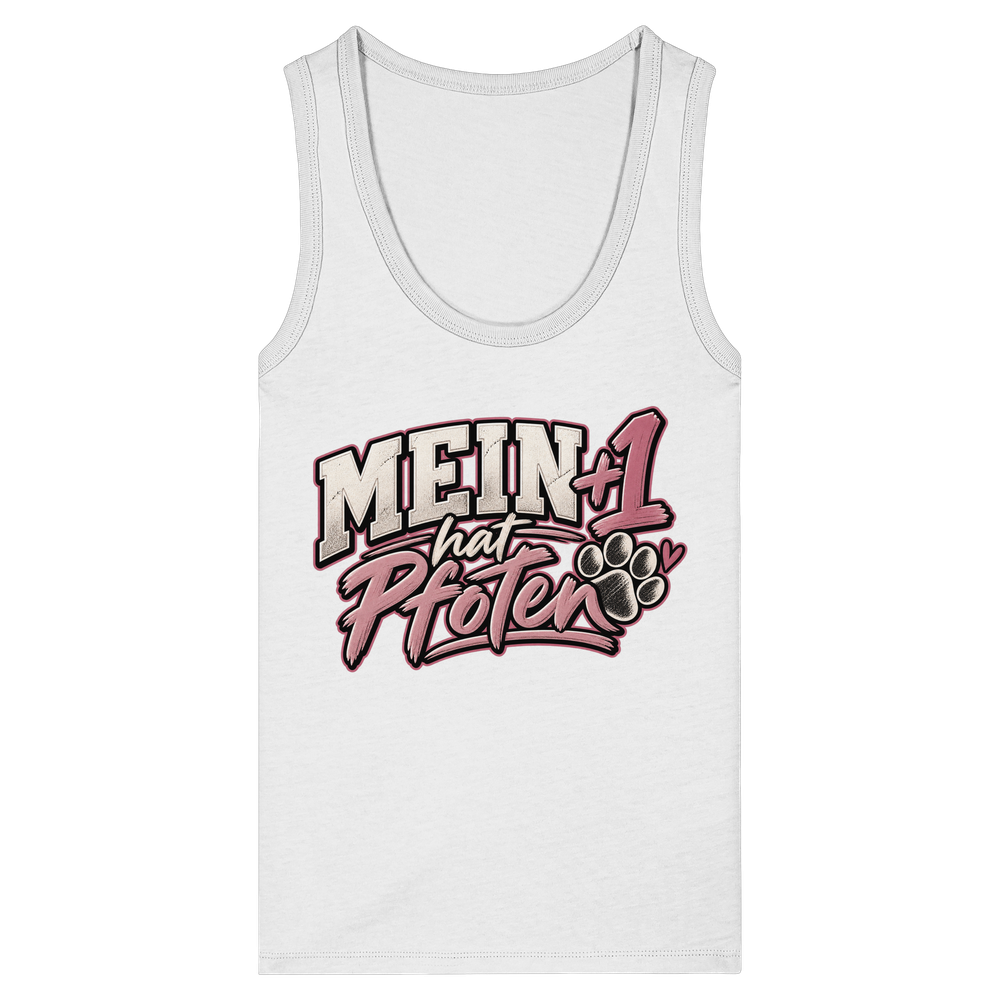 Mein Plus Eins - Womens Organic Fitted Tank Top