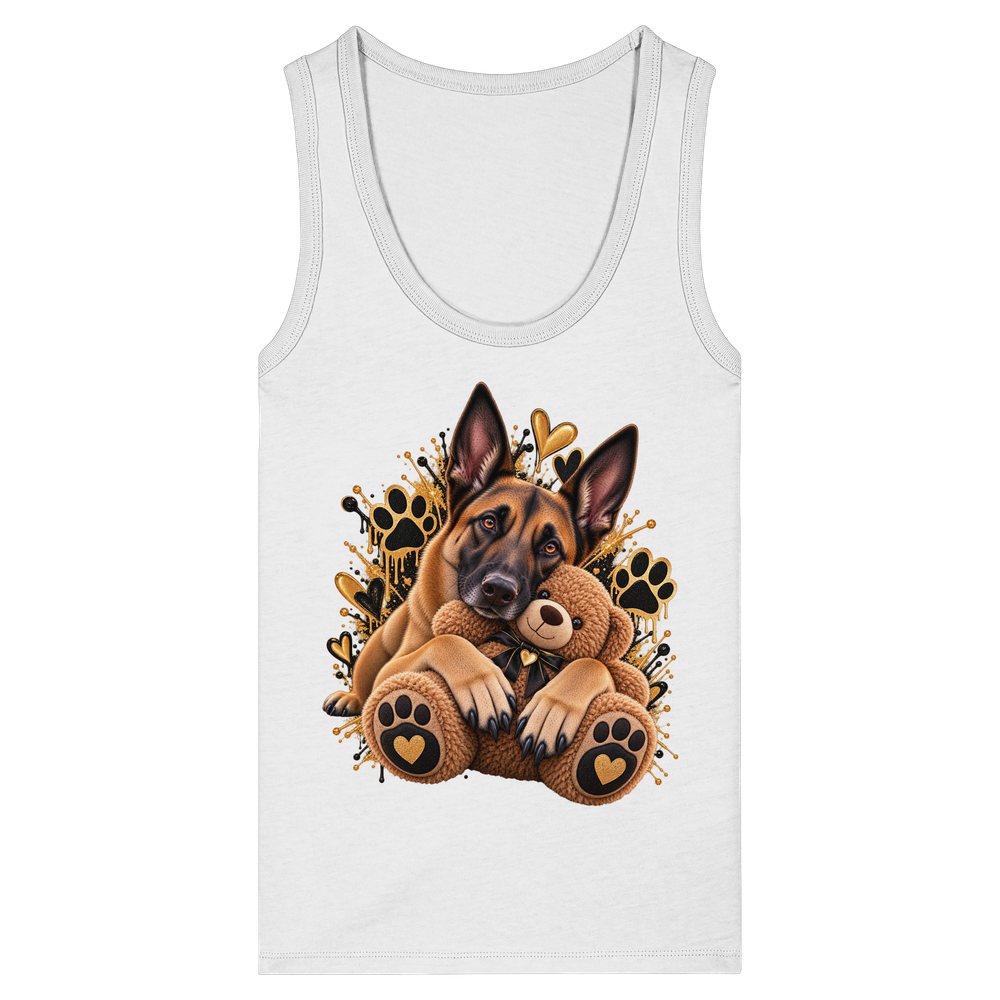 Malinois - Cuddle - Womens Organic Fitted Tank Top – Bild 3