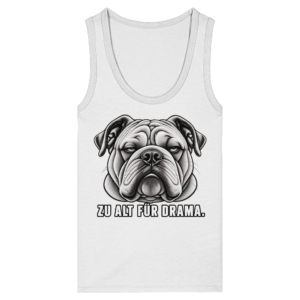 Zu alt für Drama - Womens Organic Fitted Tank Top
